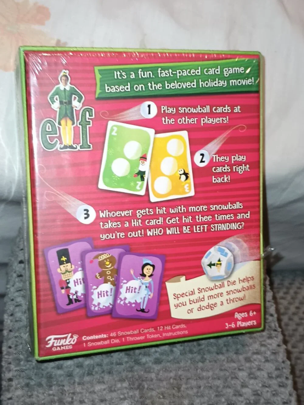 NEW Funko Games: Elf - Snowball Showdown! Game
